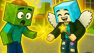 Zombie Boy Meets Magic Angel Girl 😲✨ | Minecraft Animation