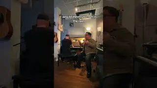 In the studio working on my original song &ldquo;From Afar&rdquo;