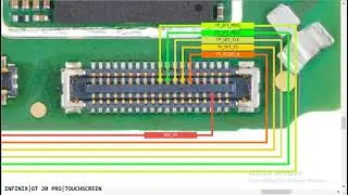INFINIX GT 20 PRO Touche Notwarking Problem Ways Hardware Solution #borneoschematic #gsmstore #borne