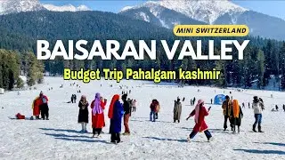 Pahalgam Budget Tour 2025 ❄️☃️🌨️🏔️| Srinagar to Pahalgam | Pahalgam Budget Trip | Mini Switzerland