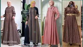 45 Model Gamis Terbaru Trend Masa kini Mutia Collection