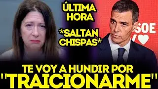 LA FONTANERA DEL PSOE ACABA DE TRAICIONAR A S&Aacute;NCHEZ AFIRMANDO QUE EL LE MAND&Oacute; TODO