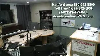 WJMJ Studio View from Behind the Mic