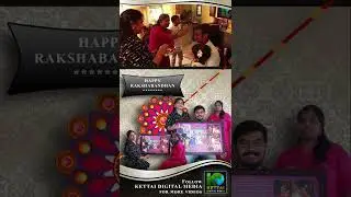 Happy Raksha Bandhan to brothers | #r  #rakshabandhan #rakesh #Family #brother #sister #Celebration
