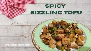 SIZZLING TOFU WITH BEANS | LOW CARB MEAL