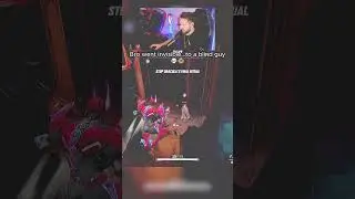 He forgot who he was invisible to 💀😭 | #gaming #raglarak #streamer #shorts #marvelrivals