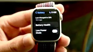 How To Turn On Low Power Mode On Apple Watch!
