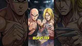 Vega VS Tien #dragonball #dbz #dbsuper #streetfighter #shorts