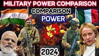 India vs Italy military power comparison video 2024|Italy vs India military power