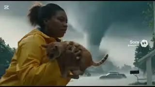 During the storm, cats were stranded, waiting for rescue.#pets #animals