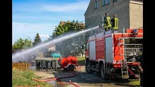 Autos und Garagen Niedergebrannt Teschendorf