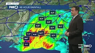 Forecast: Not many rain areas Sunday