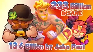 13.6 Billion by Jake Paul! Bruiser (@ibebiscuit) vs Inquisitor = 233 Billion Match | PVP Rush Royale