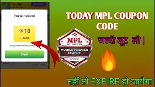 MPL Today 30 coupon code.... valid till 11 AM