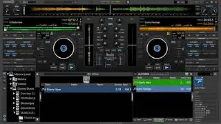 COMO PONER A FUNCIONAR  LOS DOS PLATOS  o deck  en virtual dj