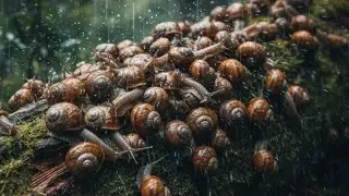 The Life Cycle of Snails: The Rare Moments When They Come Together.