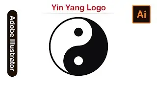 Graphics Designing Course Adobe Illustrator Class 35 Yin Yang Logo Design by Sky Graphics