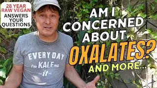 Are You Concerned About Oxalates? 28 Year Raw Vegan Answers Your Questions