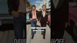 Knight Rider (1982&ndash;1986): Then vs. Now | Runway Showcase 🚗 #knightrider #hero #thenandnow #actor