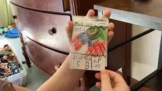 Cord box opening and comment if you like my sister being in the video