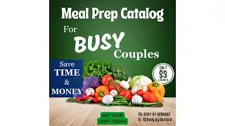 Meal Prep Catalog for Busy Couples