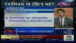 TAXMAN IN CBI'S NET