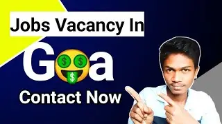 Jobs In Goa | Latest Jobs Updates| Goa Jobs | 18 Nov 2021