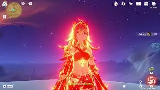 Genshin Impact Dehya Glow Glitch