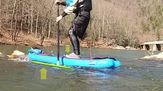Project WwSUP: Tail Pivot Eddy Turn