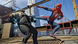 SPIDER-MAN REMASTERED PS5 DEMON WAREHOUSE FIGHTING Gameplay
