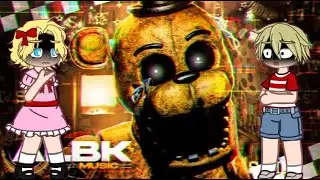 Crianças Desaparecidas (Fnaf) reagindo ao rap do Golgen Freddy (ALBK)