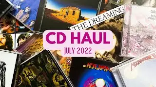 Rock/Metal/R&B CD Haul July 2022