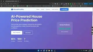 House Price Prediction AI 🏡 _ Python ML Project with Flask _ Final Year Project with Source Code