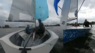 Close Merlin Rocket racing - race highlights
