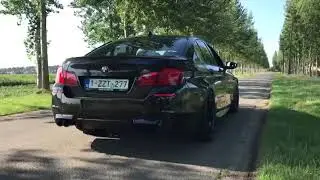 BMW F10 M5 - Acceleration stage 2 + sound downpipes ( 700 hp )