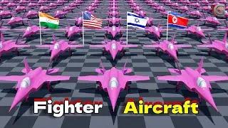 Fighter Fleet Strength by Country 2025 | Comparison Video