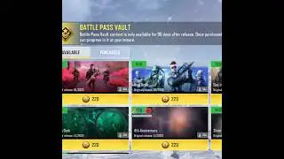 SEASON:1 | Forzen Abyss Battle Pass Detailed look | GAMEPLAY IN CODM #codmobile #callofduty #shorts