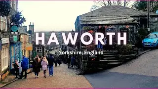 Haworth | Most Beautiful Village in Yorkshire | Steam Train and Charlotte Bronte  #england  #vlogs