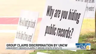 Protestors allege racial discrimination by UNCW; University calls claims &ldquo;inaccurate&rdquo;