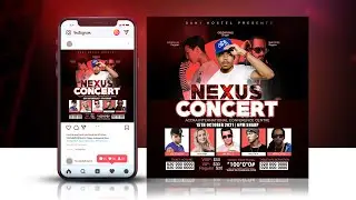 Gospel Concert Flyer | Music Flyer Design in Photoshop