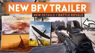 BATTLE ROYALE FIRST LOOK + New Weapons & Maps! - Battlefield 5 Gamescom Trailer Breakdown