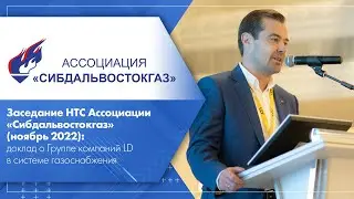 Заседание НТС Ассоциации &laquo;Сибдальвостокгаз&raquo; (ноябрь 2022): доклад о ГК LD в системе газоснабжения