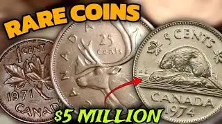 RARE CANADIAN'S COINS WORTH MONEY - CHECK YOUR CHANGE NOW!