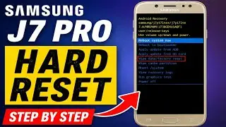 Samsung Galaxy j7 pro hard reset factory reset remove password pattern screen lock remove new m 2026