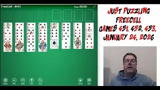 Learning Freecell By Doing and Explaining Games 451, 452 and 453
