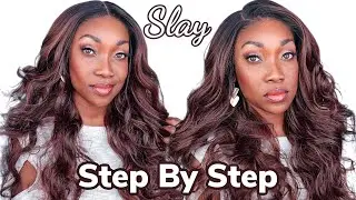 HOW TO SLAY A SYNTHETIC WIG | Sensationnel What Lace RASHANA TIPS & TRICKS W/Maintenance |  WIGTYPES