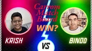 Binod Vs Krish Carrom Match starts🌟 come on join the live session