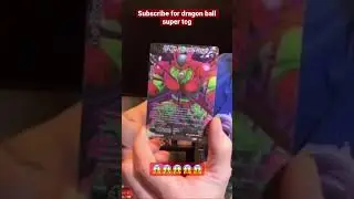 Dragon ball super SCR pull LFG!! #shorts #dragonballsupercardgame #dragonballsuper #dbs #tcg