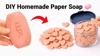 Homemade paper soap making kit/homemade paper soap/How to make paper soap/paper soap making/#soap