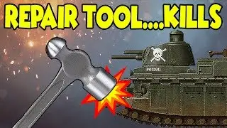 REPAIR TOOL TROLLS & KILLS  [TANKS , CARS , PEOPLE] - Battlefield 1